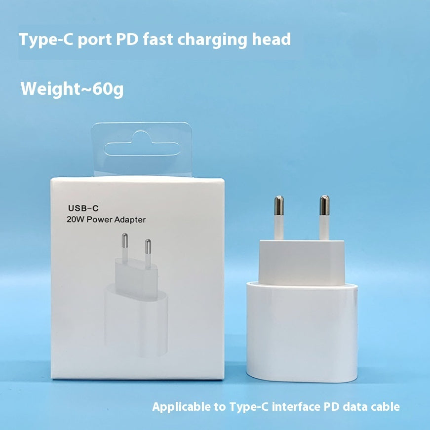 PD20w Charger 20W USB TYPE-C Charging Plug Data Cable